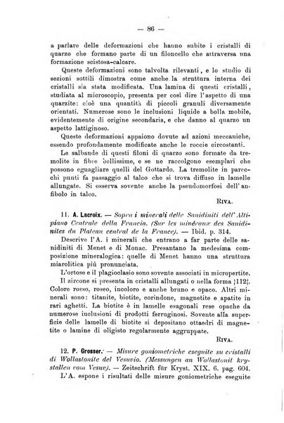 Giornale di mineralogia, cristallografia e petrografia