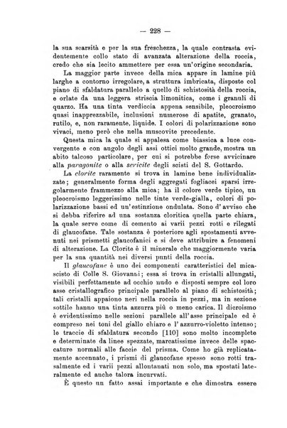 Giornale di mineralogia, cristallografia e petrografia