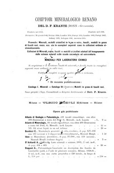 Giornale di mineralogia, cristallografia e petrografia