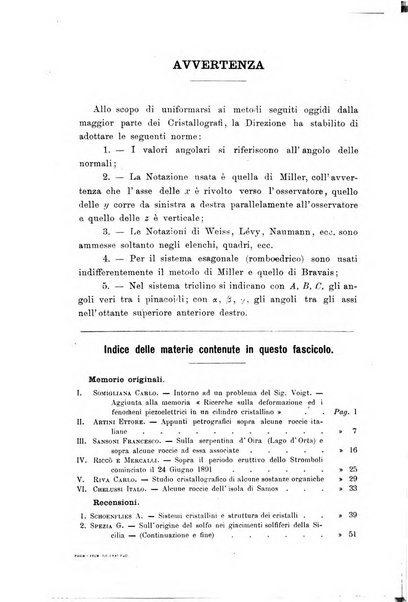 Giornale di mineralogia, cristallografia e petrografia