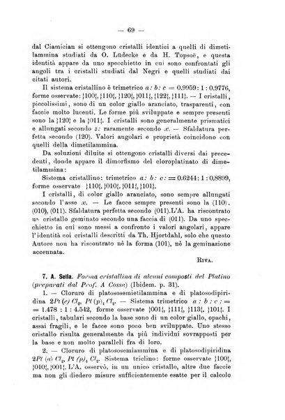 Giornale di mineralogia, cristallografia e petrografia