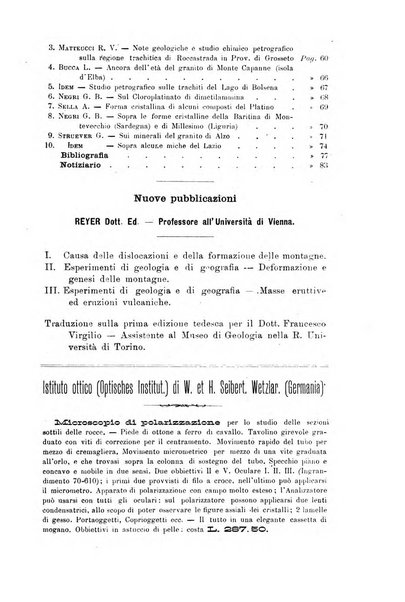 Giornale di mineralogia, cristallografia e petrografia