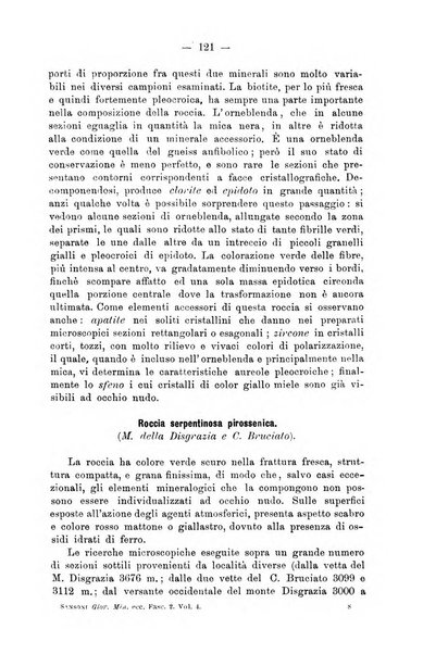 Giornale di mineralogia, cristallografia e petrografia