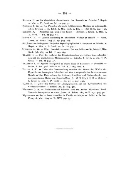 Giornale di mineralogia, cristallografia e petrografia