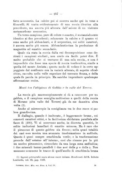 Giornale di mineralogia, cristallografia e petrografia