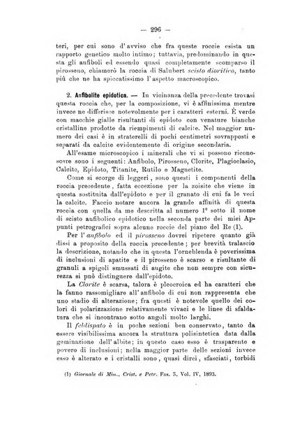 Giornale di mineralogia, cristallografia e petrografia