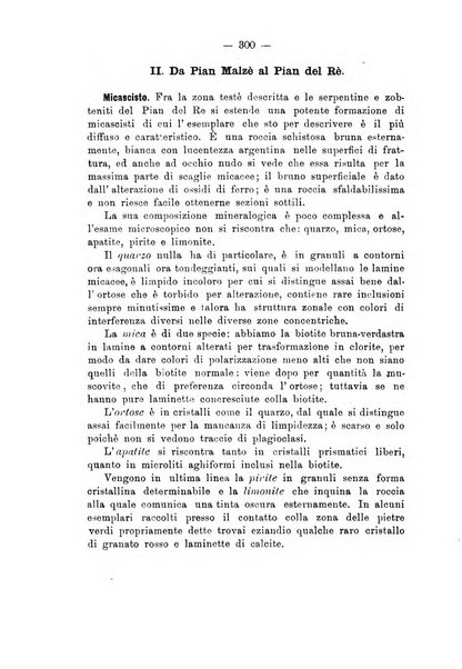 Giornale di mineralogia, cristallografia e petrografia