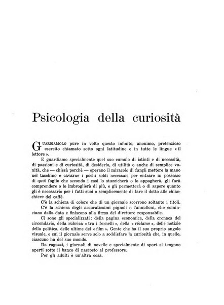 Il giornalismo rassegna trimestrale di studi sulla stampa periodica italiana