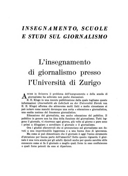 Il giornalismo rassegna trimestrale di studi sulla stampa periodica italiana