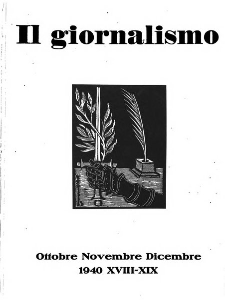 Il giornalismo rassegna trimestrale di studi sulla stampa periodica italiana