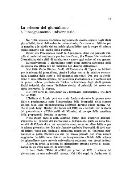 Il giornalismo rassegna trimestrale di studi sulla stampa periodica italiana