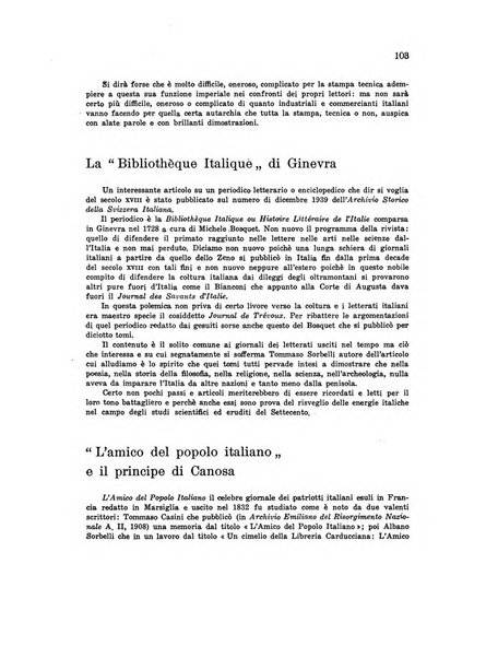 Il giornalismo rassegna trimestrale di studi sulla stampa periodica italiana