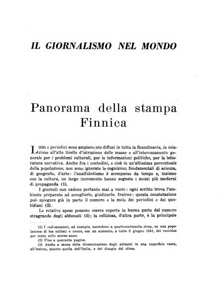 Il giornalismo rassegna trimestrale di studi sulla stampa periodica italiana