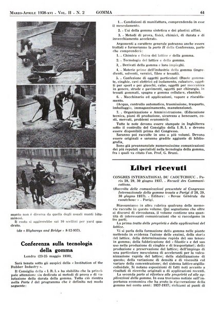 Gomma rivista bimestrale