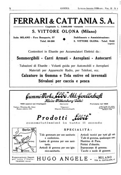 Gomma rivista bimestrale