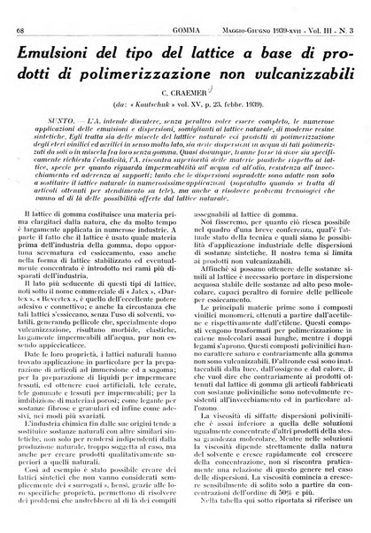 Gomma rivista bimestrale