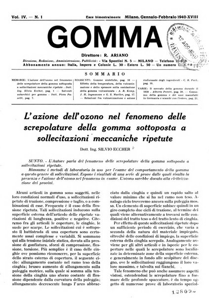 Gomma rivista bimestrale