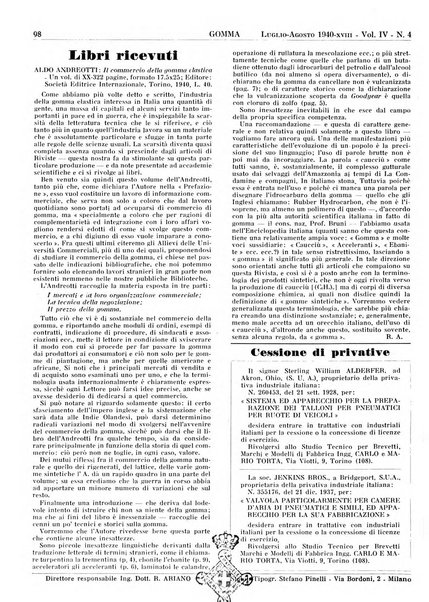 Gomma rivista bimestrale