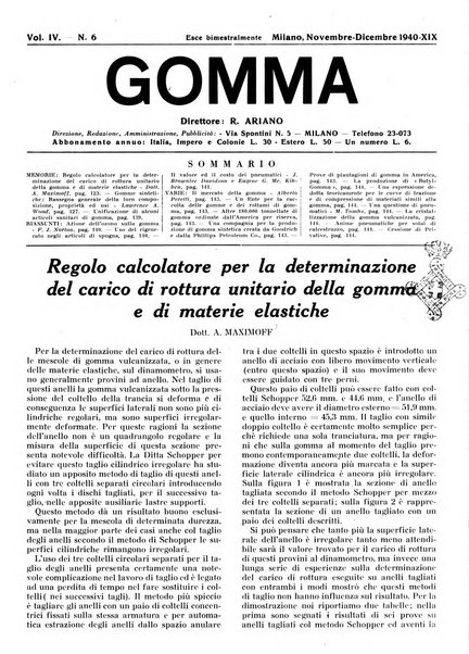 Gomma rivista bimestrale