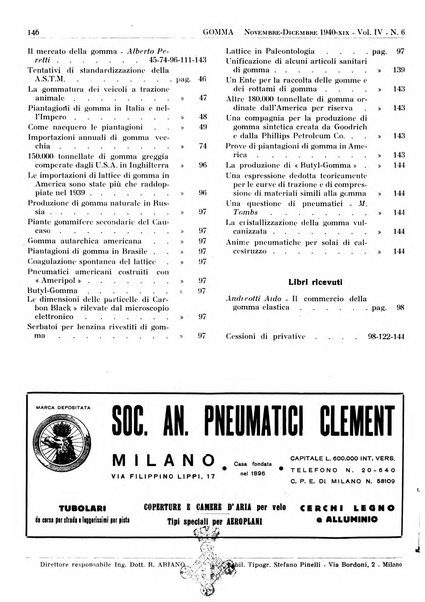 Gomma rivista bimestrale