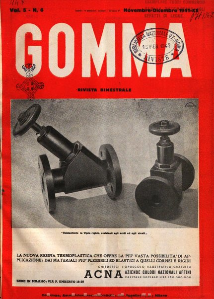 Gomma rivista bimestrale