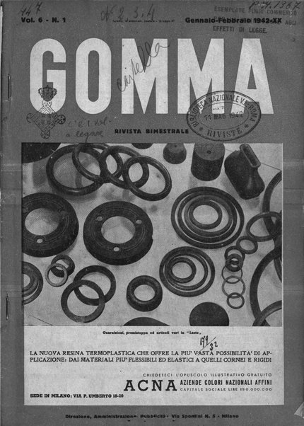 Gomma rivista bimestrale