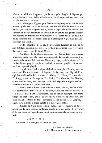 Le missioni francescane in Palestina ed in altre regioni della terra cronaca mensile in varie lingue