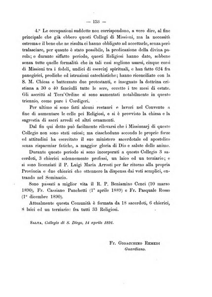 Le missioni francescane in Palestina ed in altre regioni della terra cronaca mensile in varie lingue