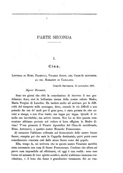 Le missioni francescane in Palestina ed in altre regioni della terra cronaca mensile in varie lingue