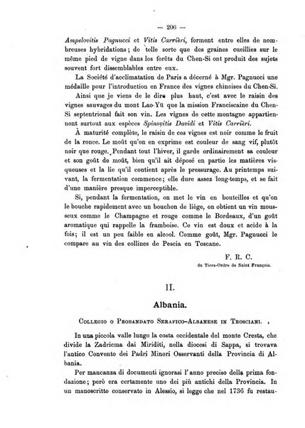 Le missioni francescane in Palestina ed in altre regioni della terra cronaca mensile in varie lingue