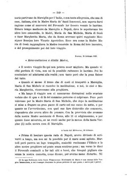 Le missioni francescane in Palestina ed in altre regioni della terra cronaca mensile in varie lingue