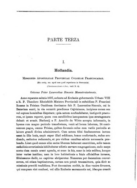 Le missioni francescane in Palestina ed in altre regioni della terra cronaca mensile in varie lingue