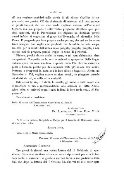 Le missioni francescane in Palestina ed in altre regioni della terra cronaca mensile in varie lingue