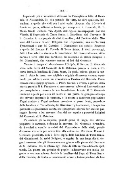 Le missioni francescane in Palestina ed in altre regioni della terra cronaca mensile in varie lingue