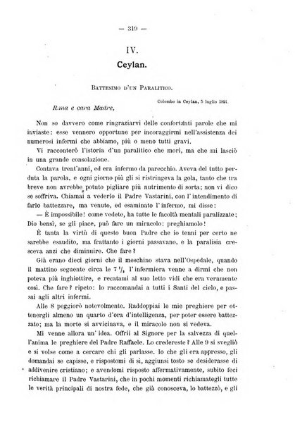 Le missioni francescane in Palestina ed in altre regioni della terra cronaca mensile in varie lingue