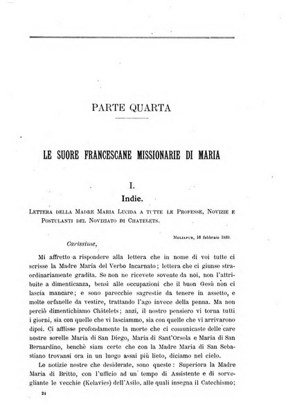 Le missioni francescane in Palestina ed in altre regioni della terra cronaca mensile in varie lingue