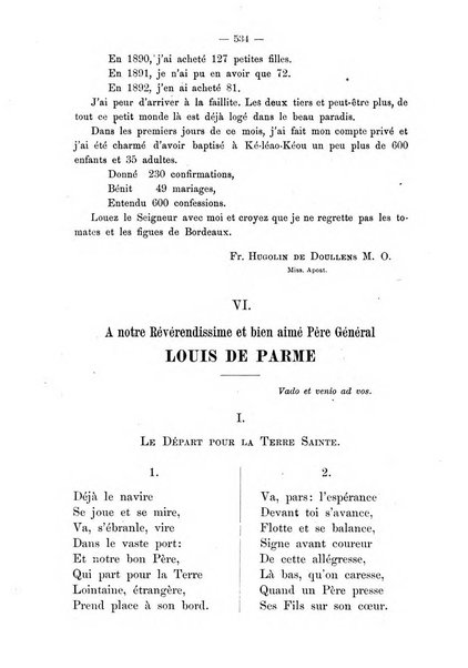 Le missioni francescane in Palestina ed in altre regioni della terra cronaca mensile in varie lingue