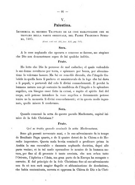 Le missioni francescane in Palestina ed in altre regioni della terra cronaca mensile in varie lingue