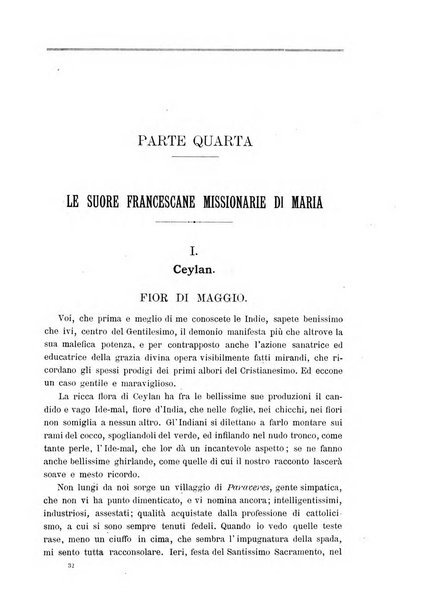 Le missioni francescane in Palestina ed in altre regioni della terra cronaca mensile in varie lingue