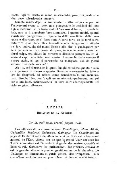 Le missioni francescane in Palestina ed in altre regioni della terra cronaca mensile in varie lingue