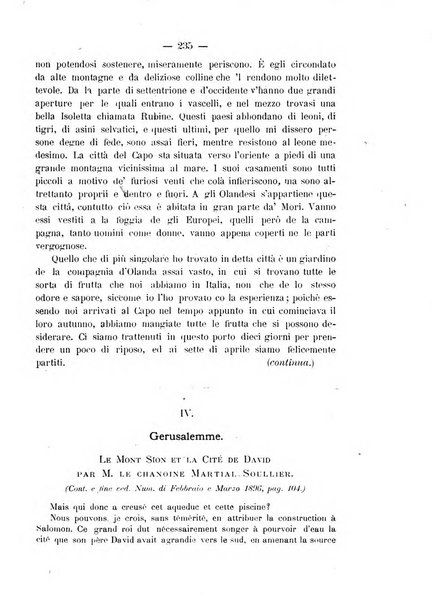 Le missioni francescane in Palestina ed in altre regioni della terra cronaca mensile in varie lingue