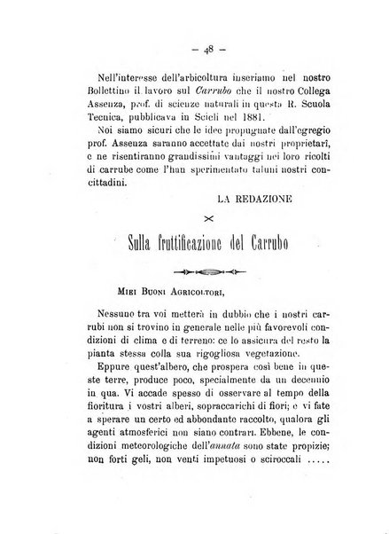 Il coltivatore netino bollettino mensile del comizio agrario di Noto