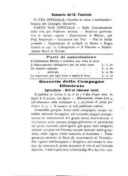 Il coltivatore netino bollettino mensile del comizio agrario di Noto