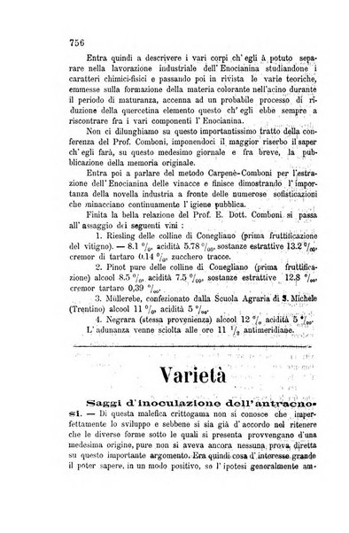 Rivista di viticoltura ed enologia italiana