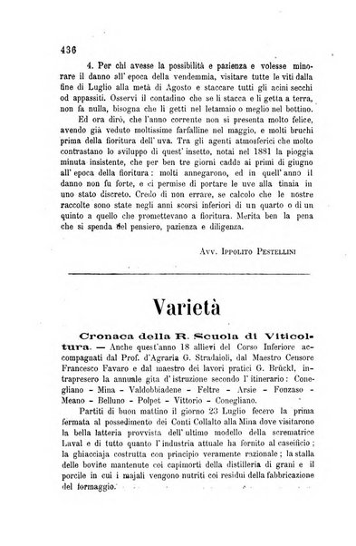 Rivista di viticoltura ed enologia italiana