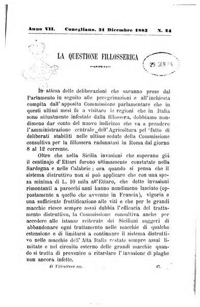 Rivista di viticoltura ed enologia italiana