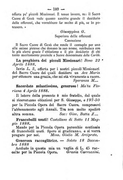 Annali di Nostra Signora del S. Cuore periodico mensile dei Missionari del Sacro Cuore