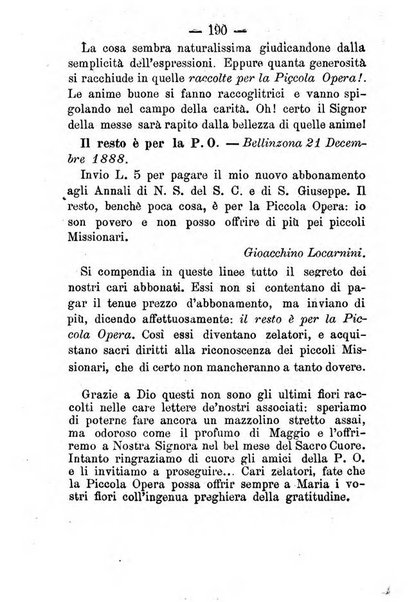 Annali di Nostra Signora del S. Cuore periodico mensile dei Missionari del Sacro Cuore