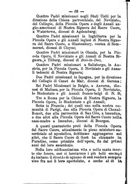 Annali di Nostra Signora del S. Cuore periodico mensile dei Missionari del Sacro Cuore