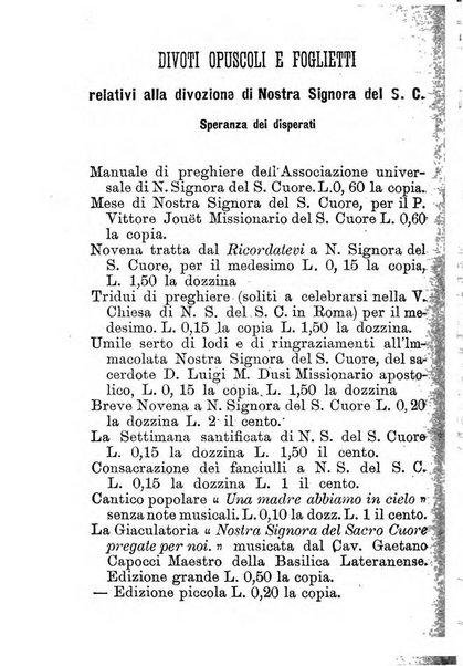 Annali di Nostra Signora del S. Cuore periodico mensile dei Missionari del Sacro Cuore